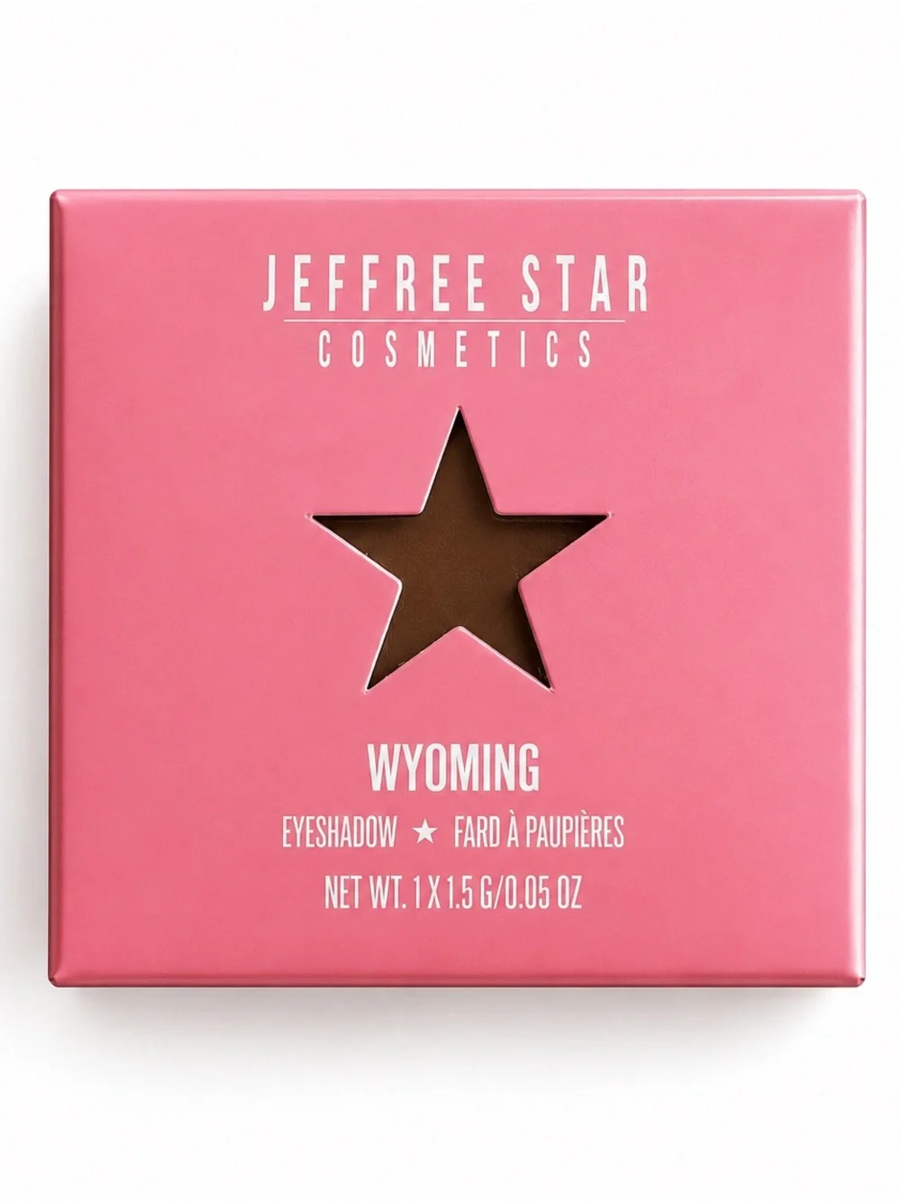 Jeffree Star Cosmetics Wyoming Dark Chocolate Brown Eye Shadow Highly Pigmented